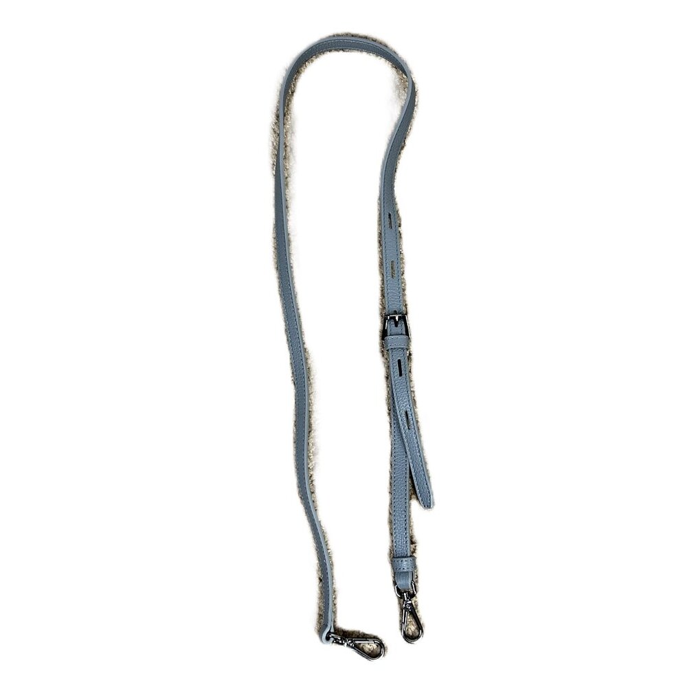Botkier Replacement Leather Strap Gray/Blue